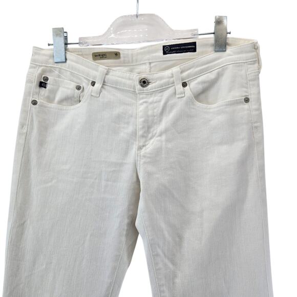 AG Adriano Goldschmied Jeans Womens 30 The Angel Bootcut White Coastal Boho - Picture 3 of 12